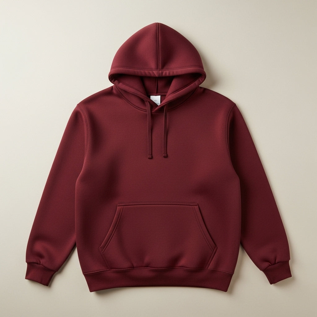 Maroon Essential Hoodie