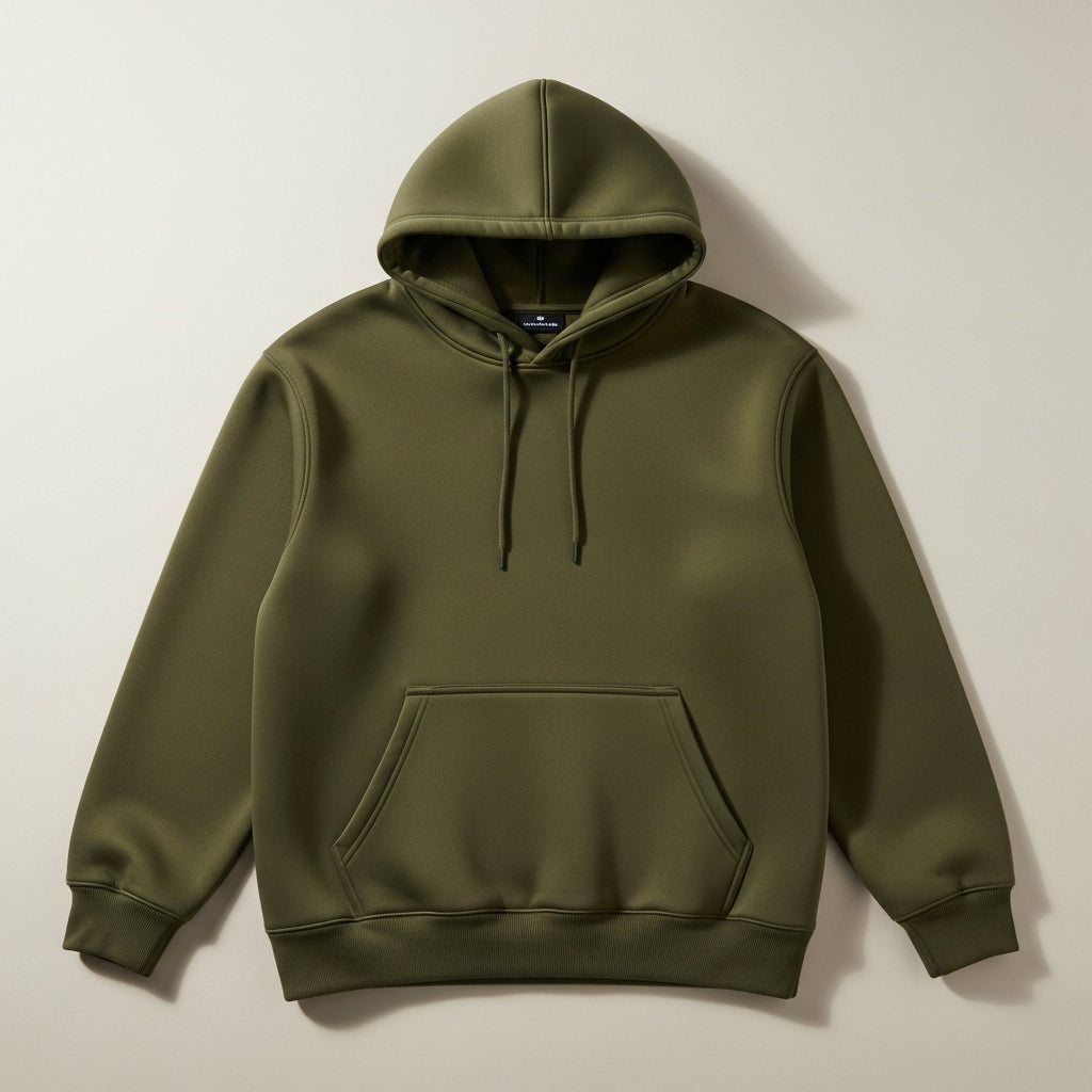 Olive Green Essential Hoodie