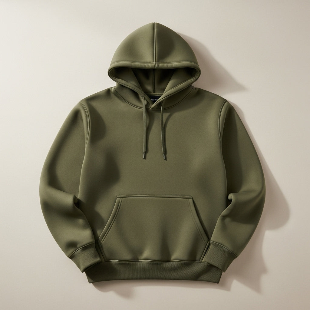 Olive Green Essential Hoodie
