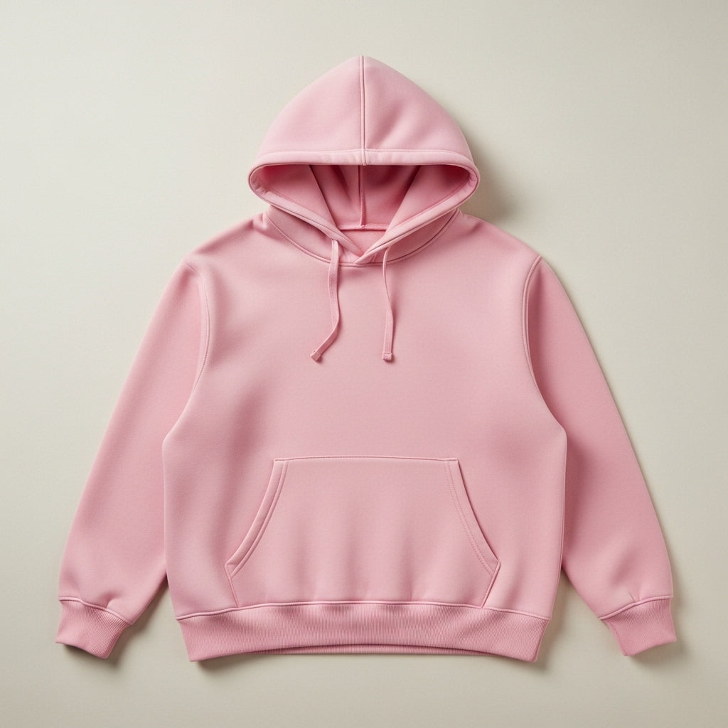 Baby Pink Essential Hoodie
