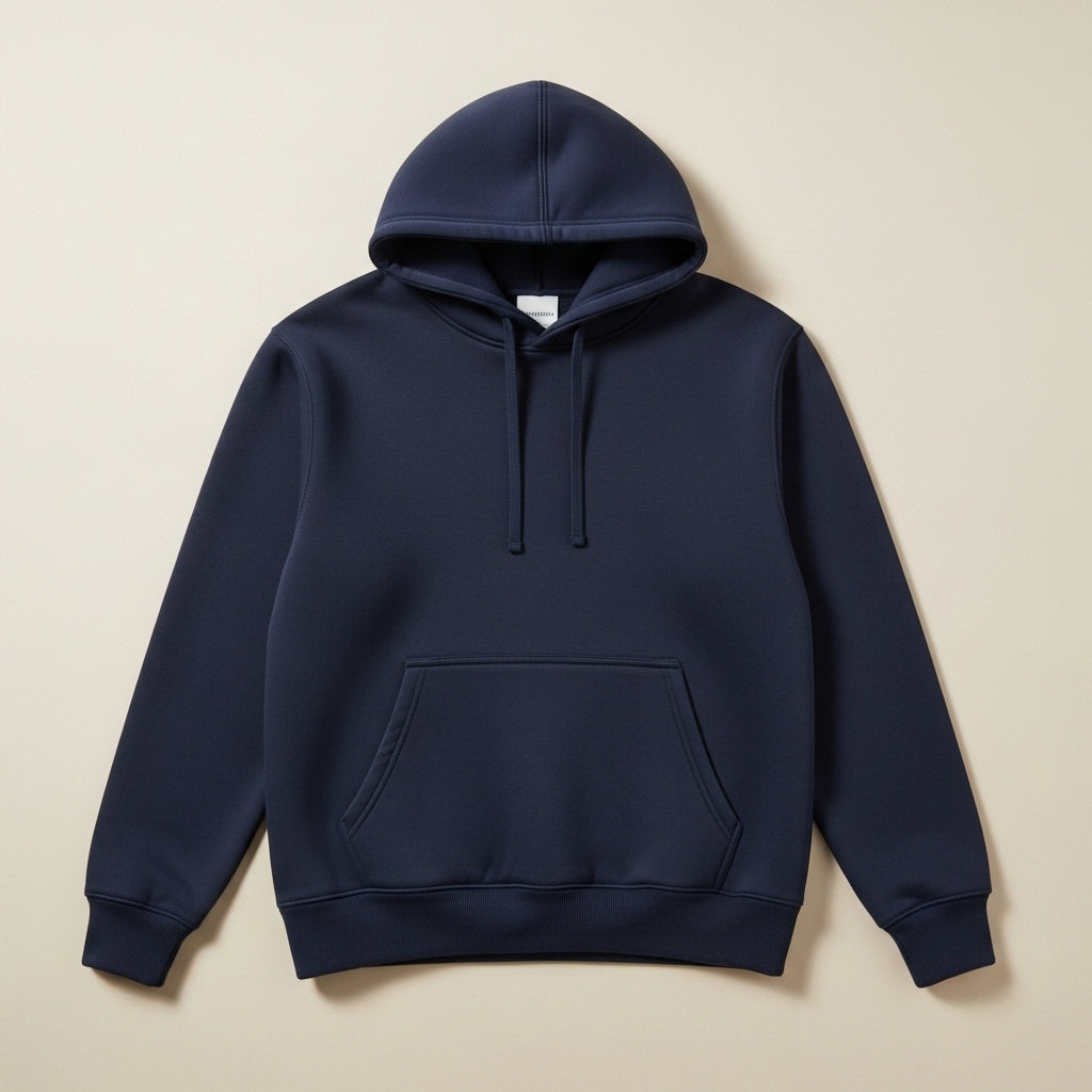 Navy Blue Essential Hoodie