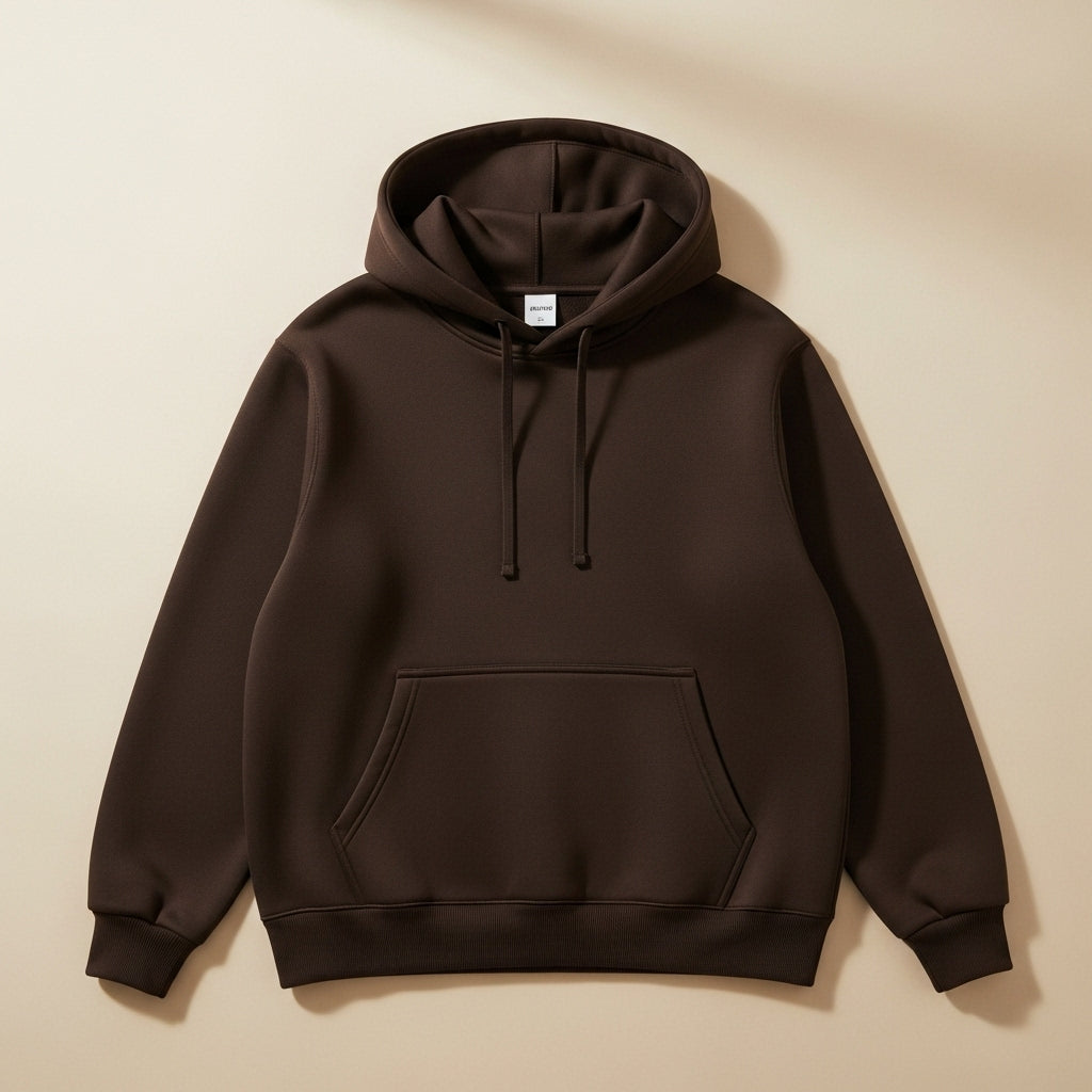 Brown Essential Hoodie