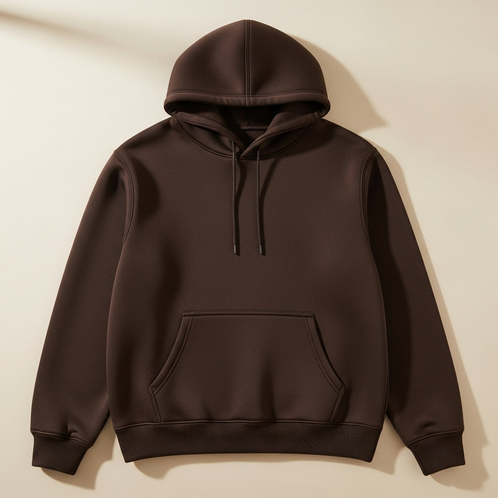 Brown Essential Hoodie