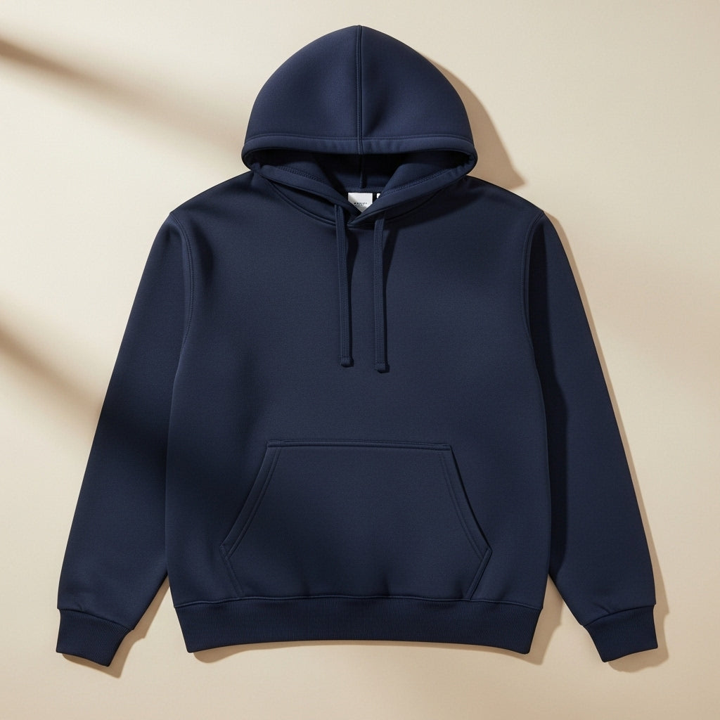 Navy Blue Essential Hoodie